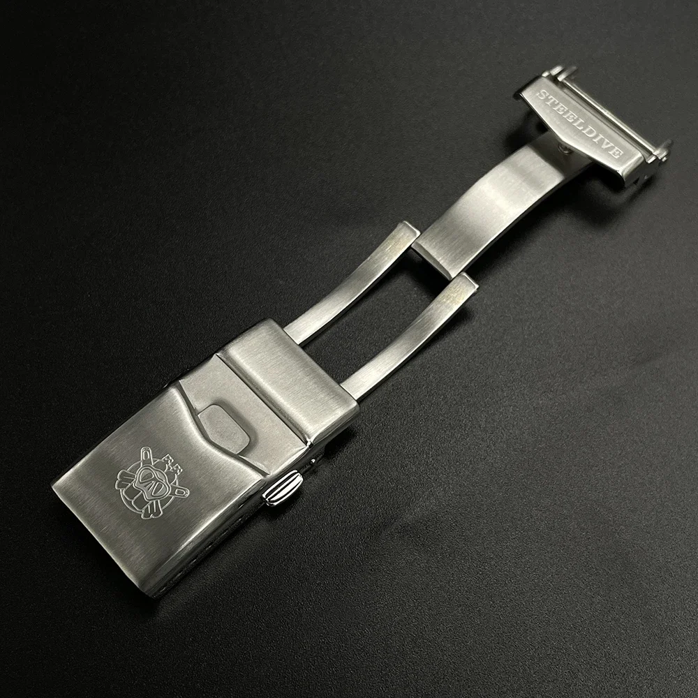 Мужские водонепроницаемые часы для дайвинга STEELDIVE SD1993 V2 двусторонняя
