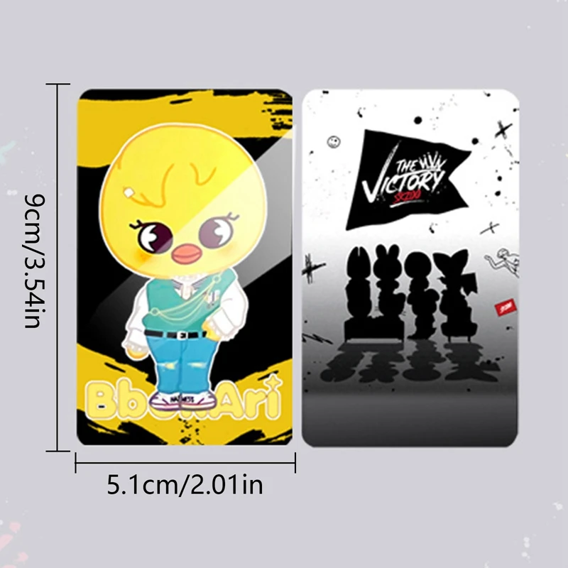 8 шт./компл. Новые Симпатичные двухсторонние открытки ЛОМО для детей