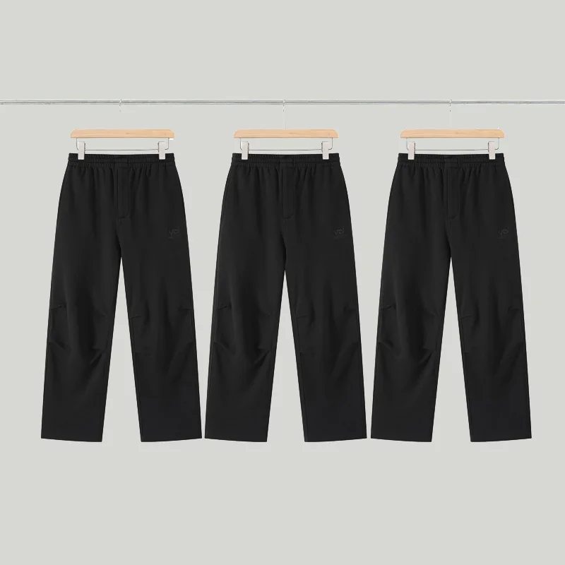 Ретро классические брюки с логотипом VUJADE для мужчин и женщин повседневные