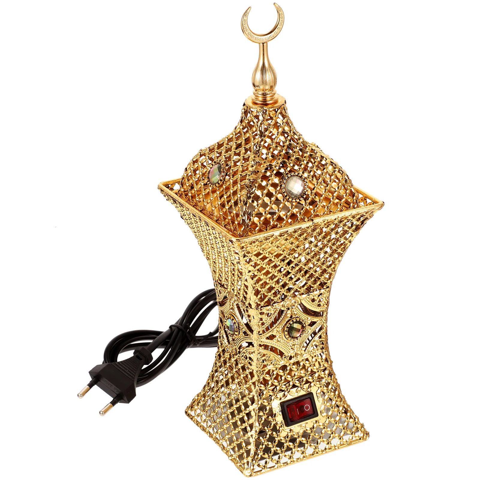 

Plug-in Burner Portable Burner Retro Burner Ornament Electric Burner Fine Vintage Desktop Decor Iron Desktop Ornament