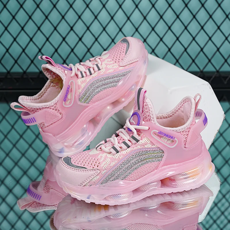 Кроссовки детские дышащие брендовая повседневная обувь для мальчиков и девочек