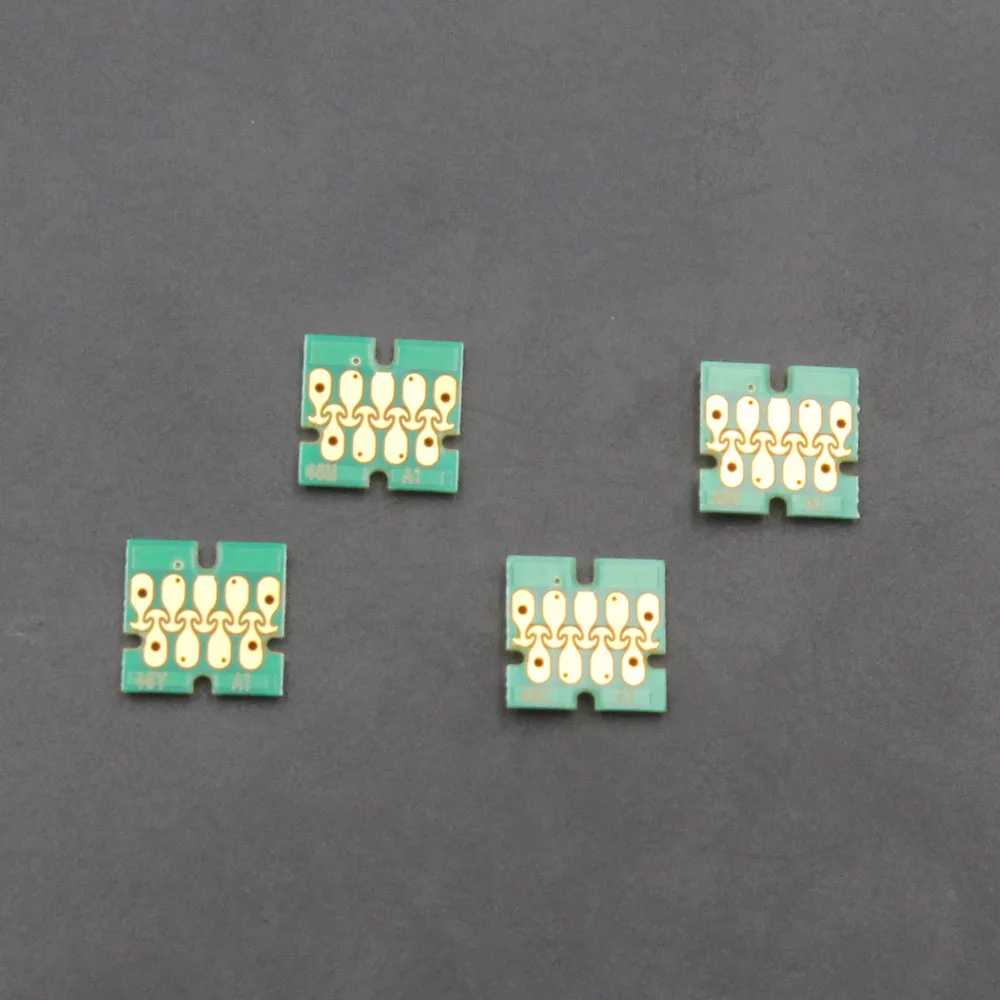 HDK C M Y F6380 F9480 чипы для Epson Surecolor чип картриджа с чернилами T46F8 T46F1 T46F2 T46F3 T46F4