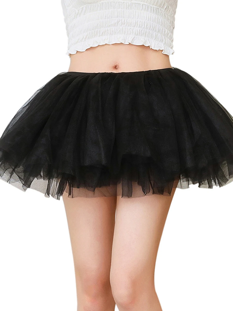 

Женская Летняя короткая юбка-пачка, однотонная Радужная плиссированная сетчатая юбка с высокой талией, Y2K E-Girl, уличная одежда