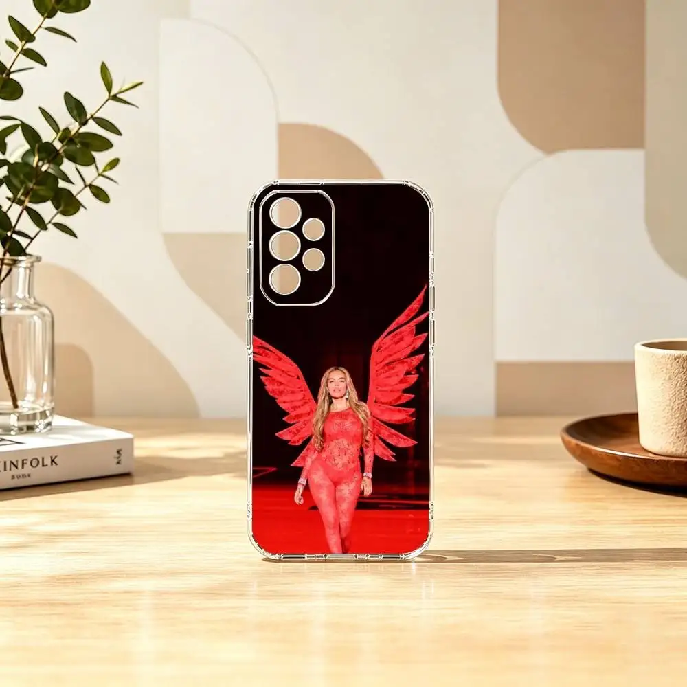 Фото Чехол для телефона Tropicoqueta Karol G Gift для Samsung S25, S24, S21, S22, S23, S30, Ultra, S20, Plus, FE, прозрачный №5