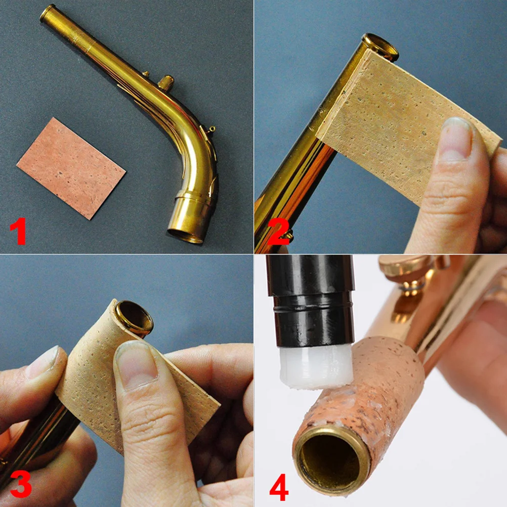 3pcs Sax Saxophone Neck Corks Universal for Soprano/Tenor/Alto Instruments Cork Alto Saxoph