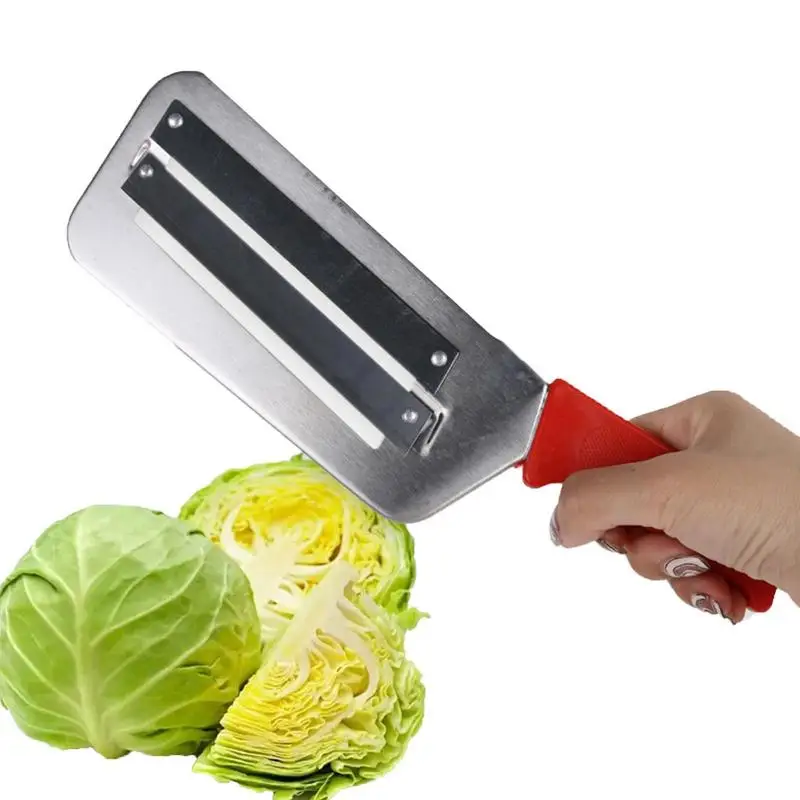 Cabbage Slicer Onion Slicer Knife Double Slice Blade Vegetable Slicer Slicing Kitchen Knife Fish Scale Cleaner Knive Gadget