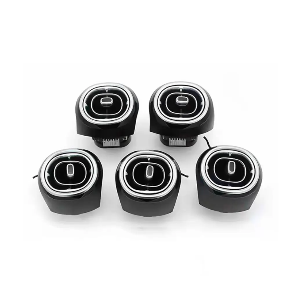 

64 цвета, быстрое Вентиляционное сопло для кондиционера Mercedes Benz C-Class w206 S206 2022 +, внешнее освещение для воздуховода turbo