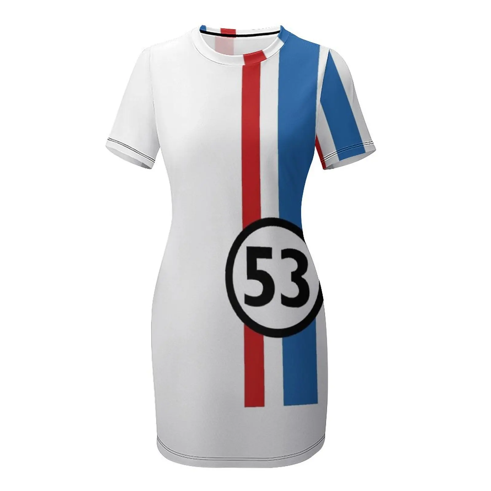 Herbie 53 платье с короткими рукавами для старого автомобиля вечерние платья женское