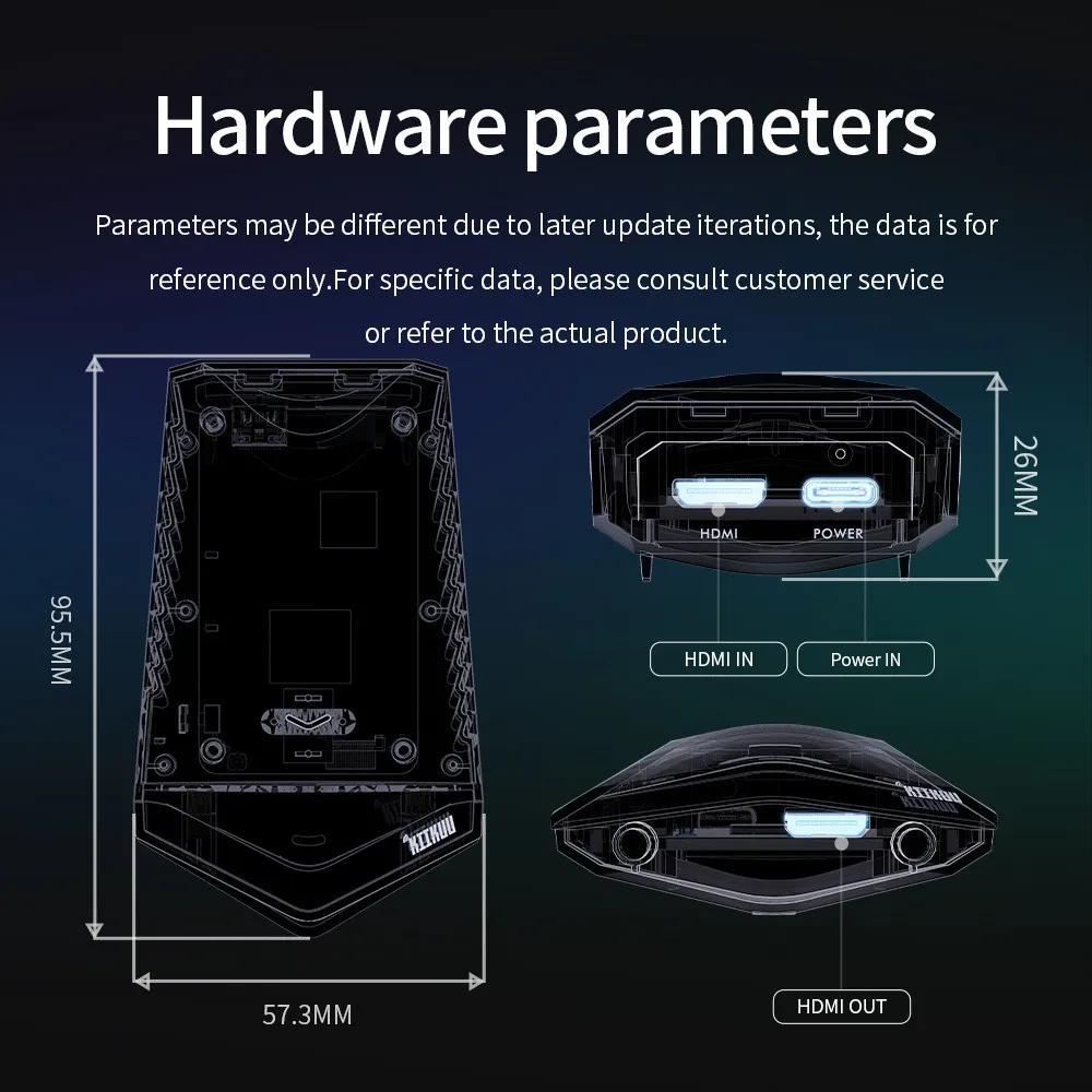 Новый LOKMAT KIIKUU умный беспроводной HDMI передатчик приемник видеоэкран Pojector
