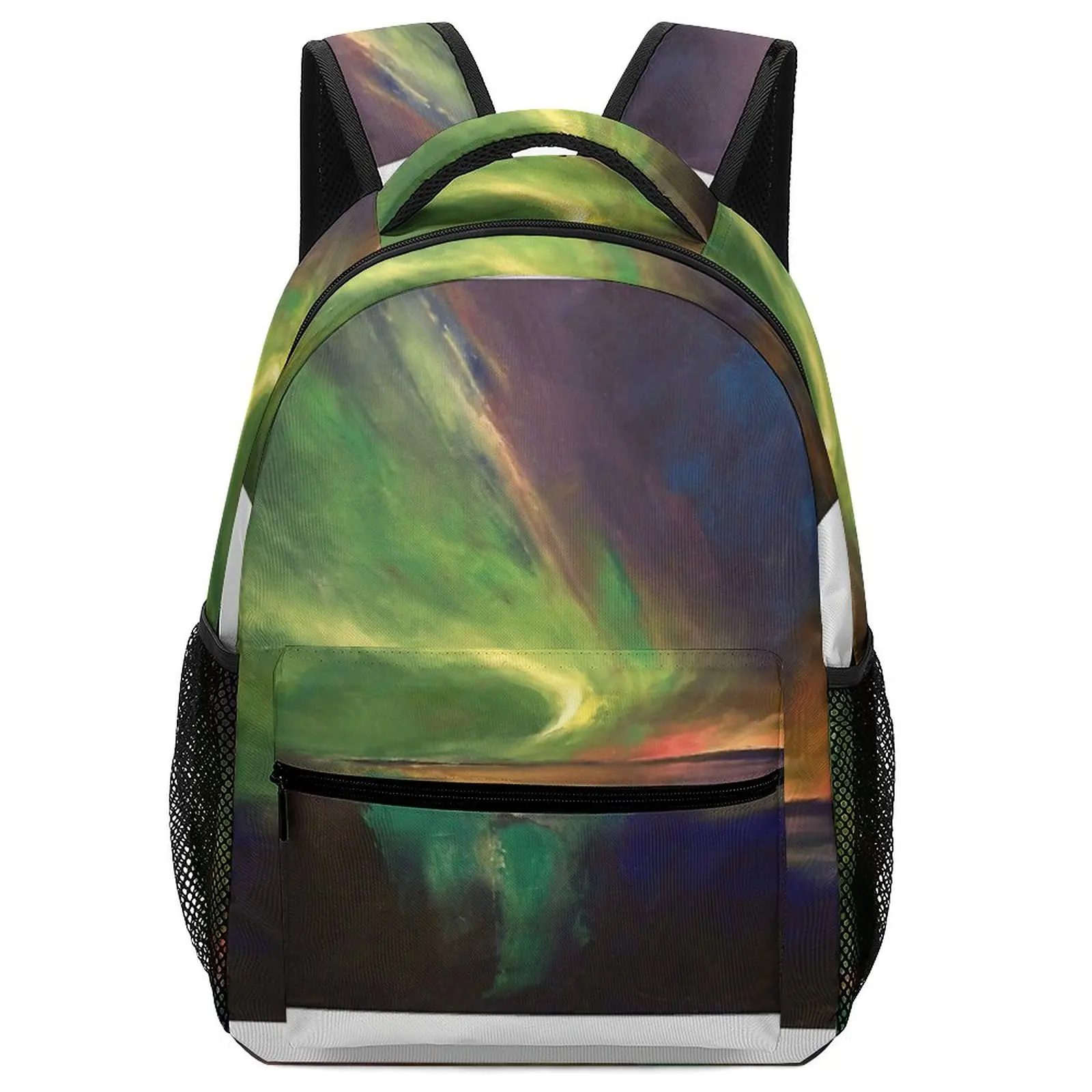 

New Funny Borealis Backpacks for Men Women Feminina Shopping Bags Back Bag