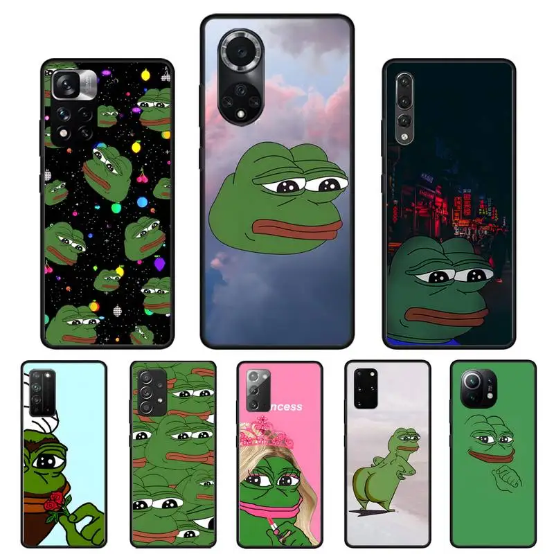 

Mini Frog Mim Pepe Phone Case For Xiaomi Mi 9t 10t 11 11i 11x Poco M3 Pro X3 Nfc F3 Redmi 9 8 7 Fundas Shell Cover