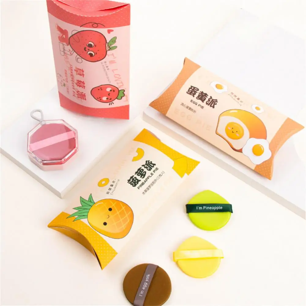 

3pcs Makeup Air Cushion Sponge Puff Set Clear Gel Smooth Powder Foundation BB CC Cream Contour Facial Cosmetic Tool