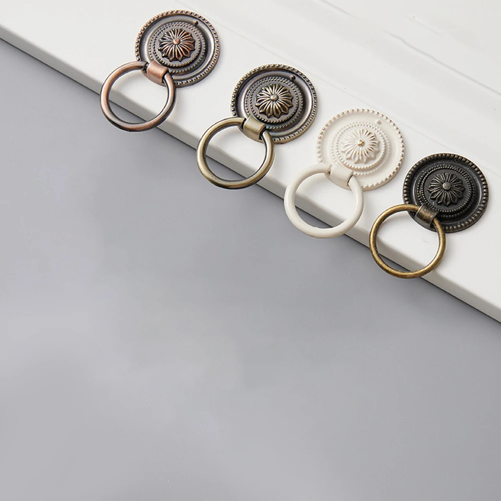 Высококачественные аппаратные ручки кольцевая ручка 43*76 мм для шкафа мебельные