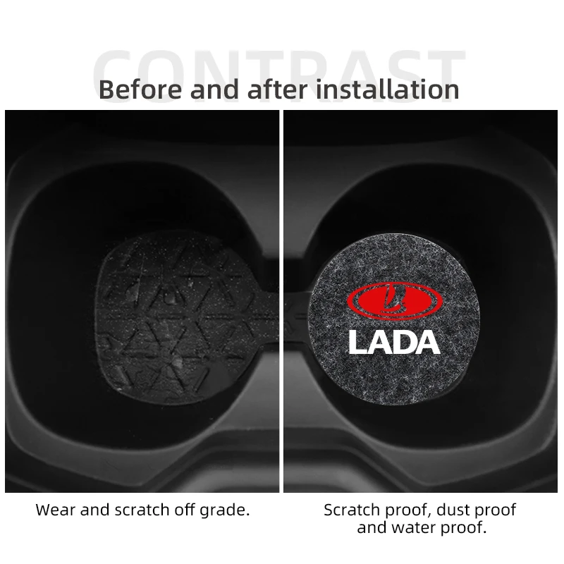 Высококачественный нескользящий прочный автомобильный коврик со слотом для