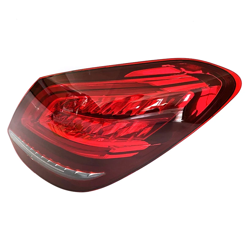Для Mercedes-Benz C-класса W205 C300 C260 C200 2014-2020 красный задний автомобильный светодиодный