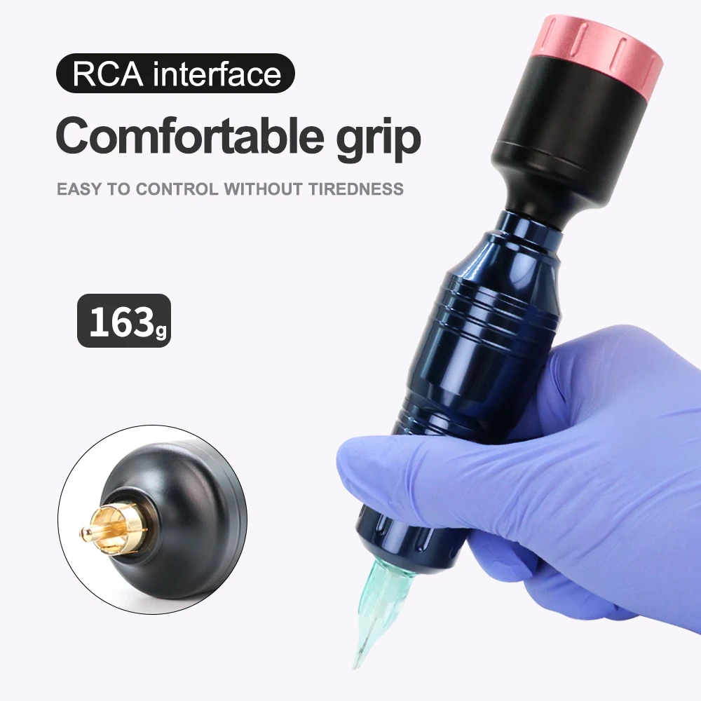 

Mini Portable Tattoo Battery Rotary Pen Set Wireless Tattoo Machine Kit RCA Jack Power Supply Permanent Makeup Tattoo Accessory