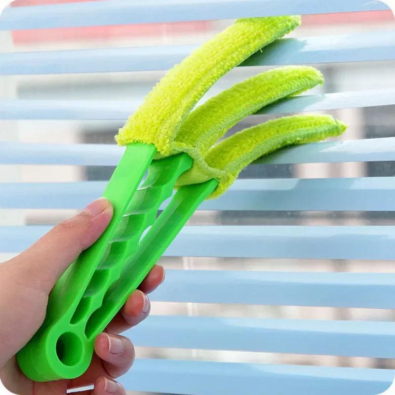 

Washable Window Cleaner Microfiber Dust Cleaner Brush For Venetian Air Conditioner Car Window Groove Dust Cleaning Tool