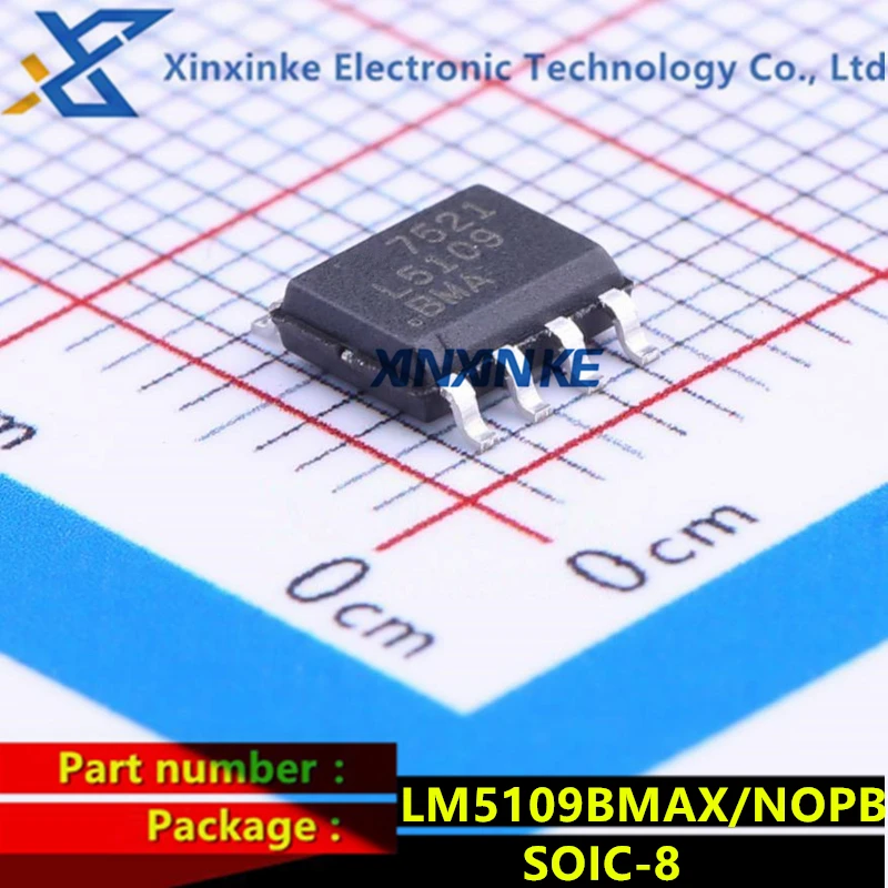 

LM5109BMAX/NOPB L5109BMA SOIC-8 Gate Drivers Hi Vtg 1A Peak Half Bridge Gate Dvr Power Management ICs Brand New Original