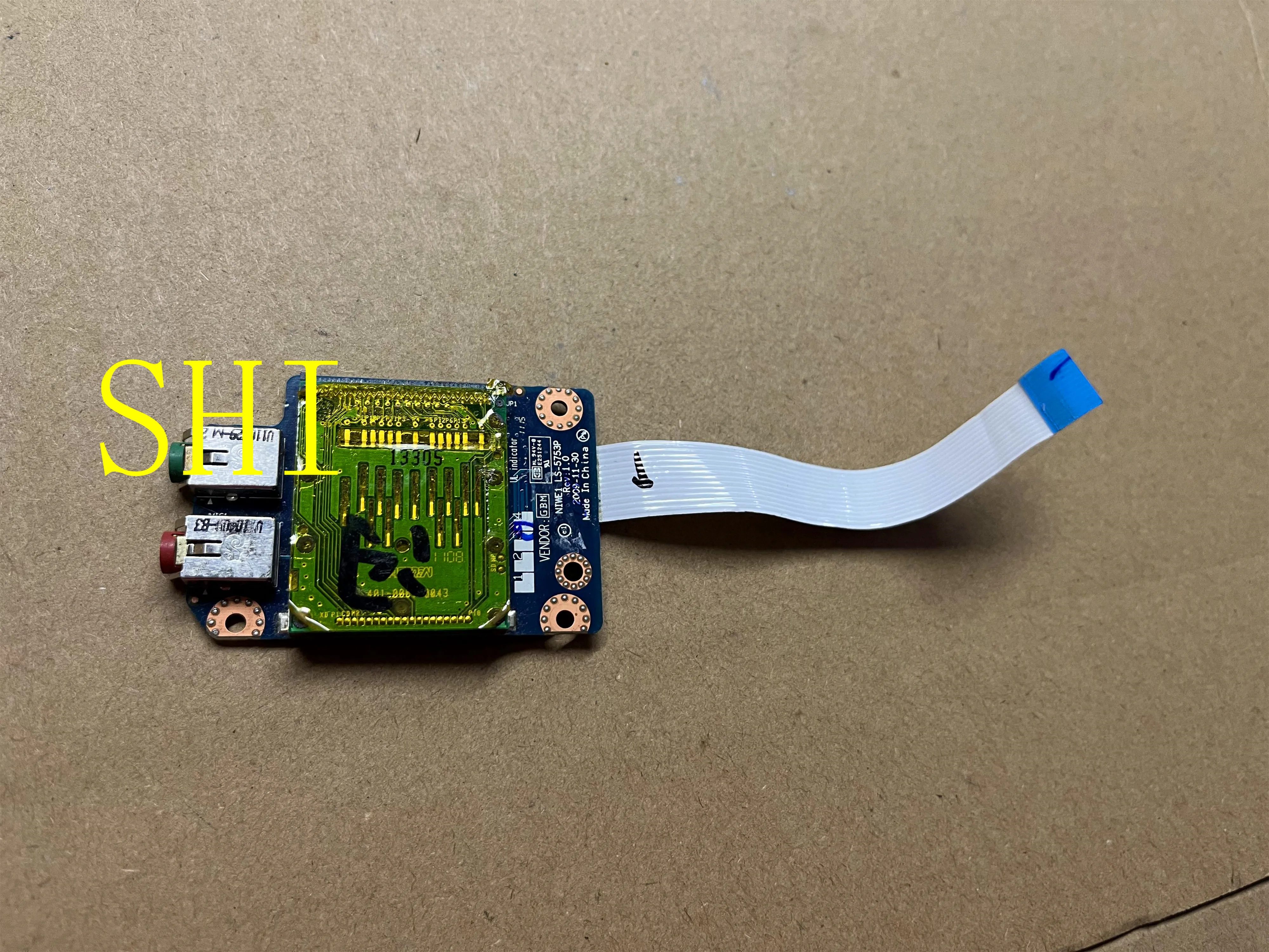 Семейная плата для чтения аудиокарт с кабелем для Lenovo G460 G460E G465, серия звуковых карт NBX000MD00, бесплатная доставка