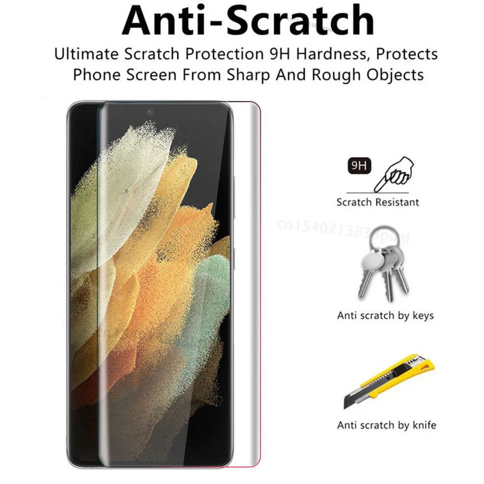 Kup Anty Szpieg Do Samsung Galaxy S22 Ultra Prywatność Ochraniacz Ekranu S21 Ultra S20 Ultra 5G Szkło UV Pełne Pokrycie S 20 21 22 Film
