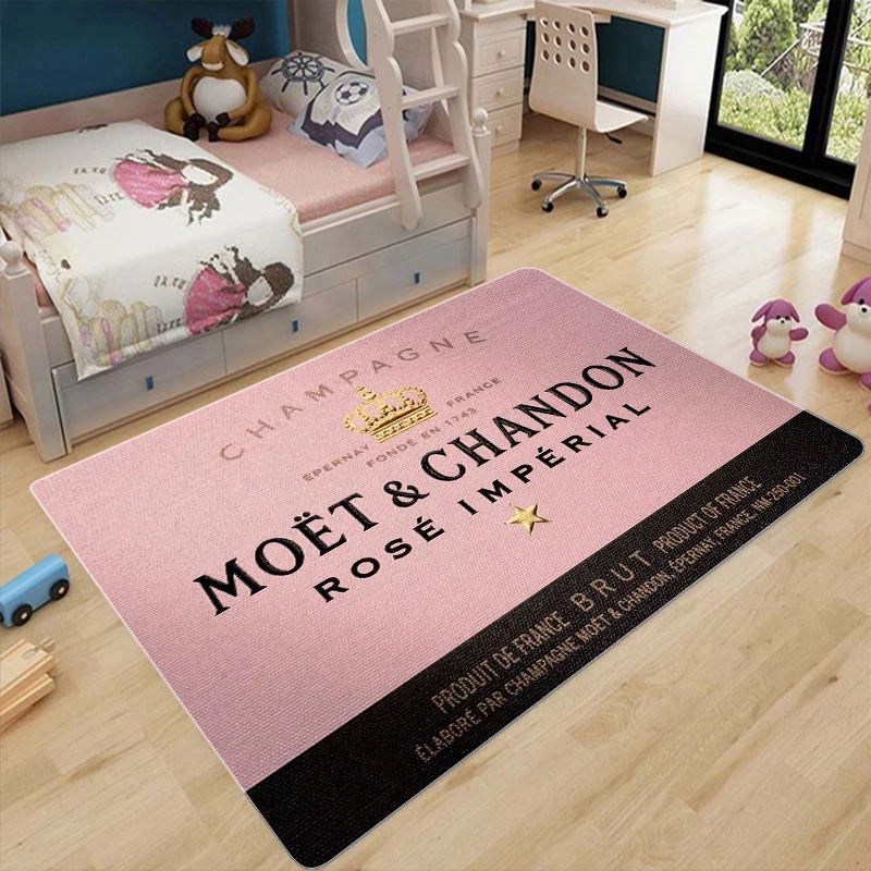

Entrance Doormat Moet Champagne Kitchen Carpet Mat Bedside Rugs Living Room Floor Carpets Mats Bathroom Non Slip Door Lounge Rug