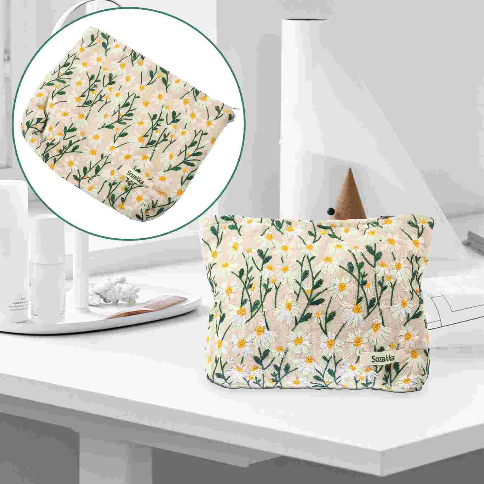 Сумка Daisy органайзер для косметики ручной пенал из полиэстера дорожный макияж