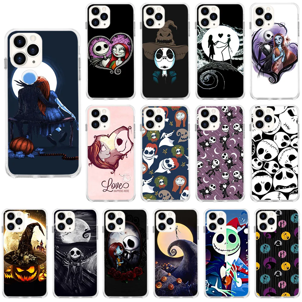 IT-41 Jack Skellington Христос мягкая фотография для LG Q61 K9 Q52 K52 K62 K42 K12 Prime Max Q60 K50 Stylo6 V40 V50 V60