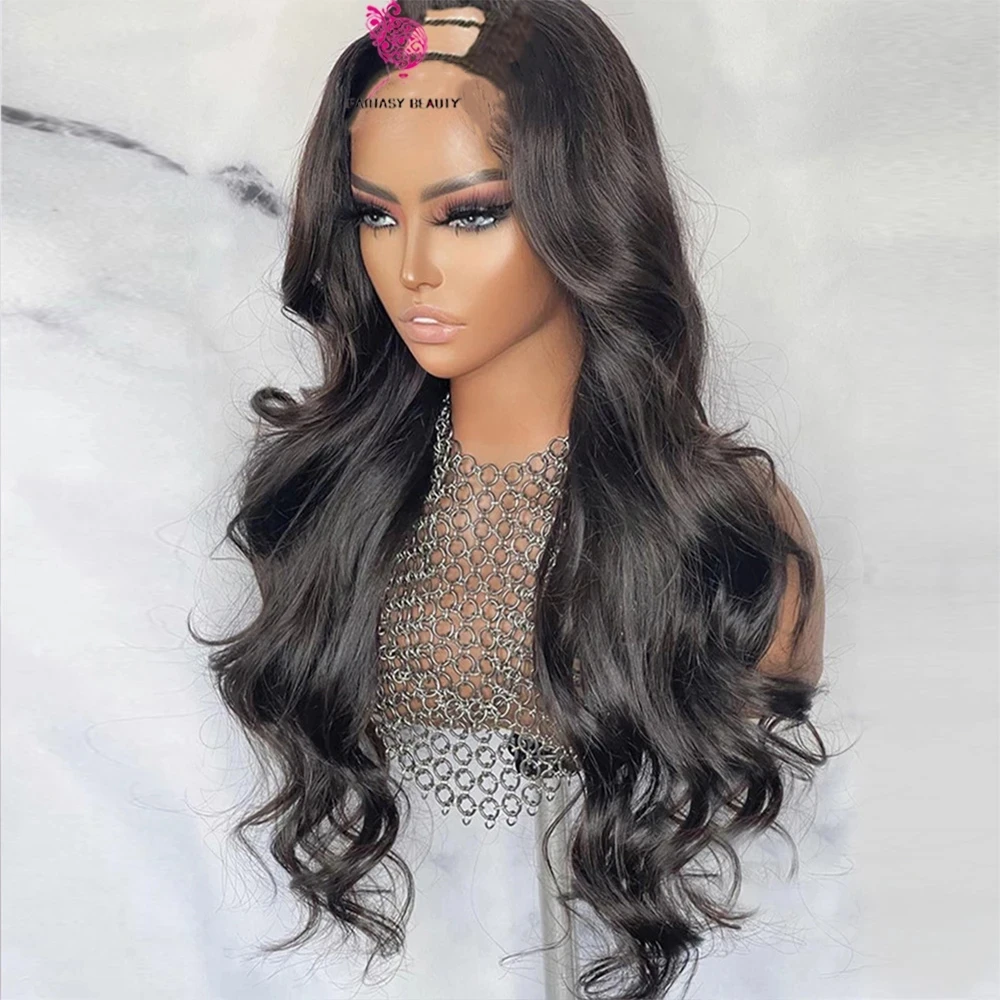 Парик длинный с V-образным вырезом 32 дюйма без клея