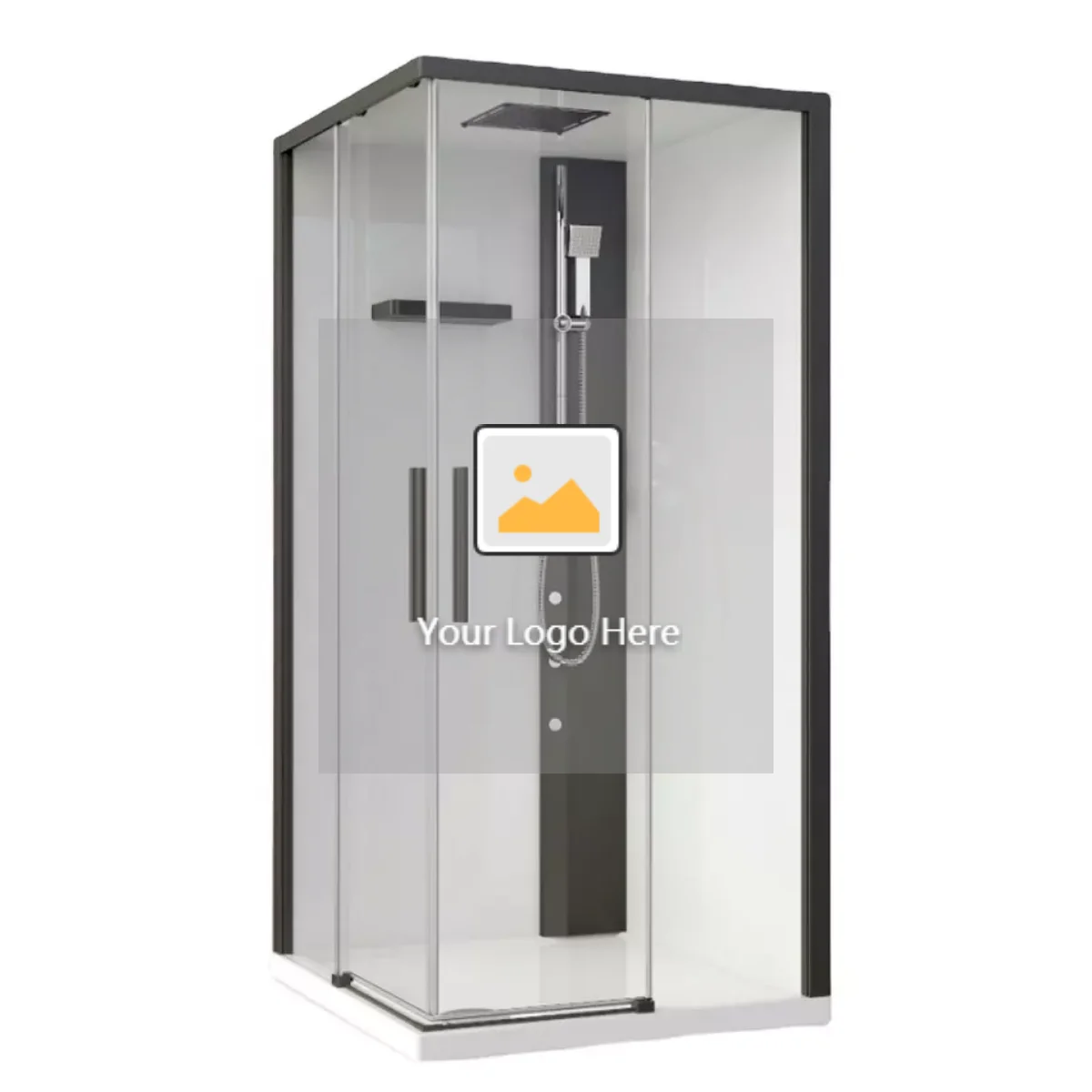 

Factory Direct Selling Luxury Ultra Clear Glass Sliding Door Modern Shower Room Shower Cabin