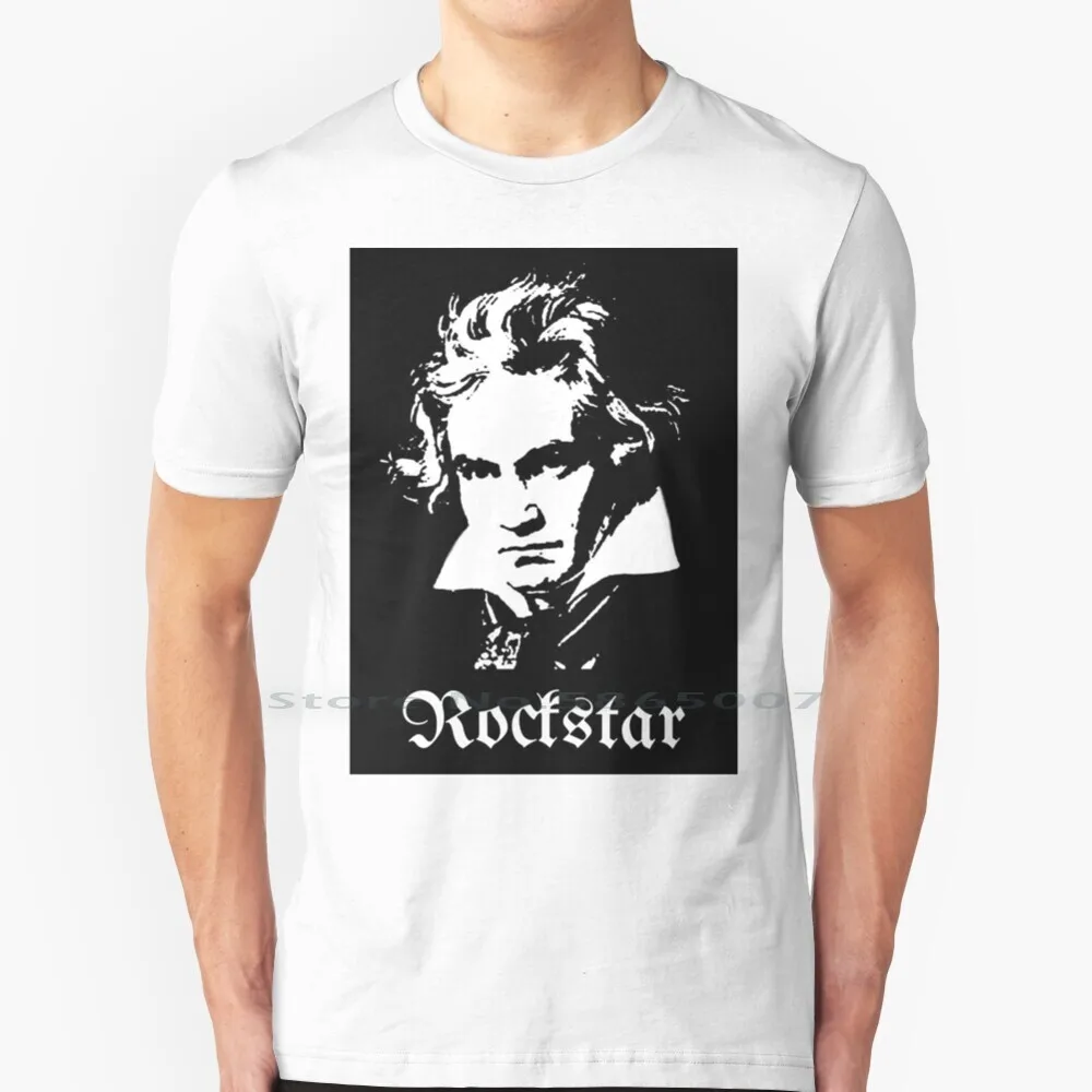 

Футболка Beethoven «Светлая академия, 100% хлопок, в стиле темной академии, большого размера