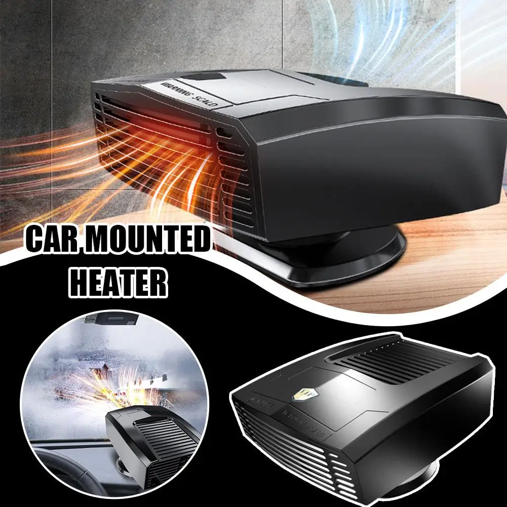 

Auto Electric Fan Warmer 360 Degree Rotation Car Cold Heating 12V/24V Warm Fan Machine Cars Heater Air Automobile Accessori J3X6