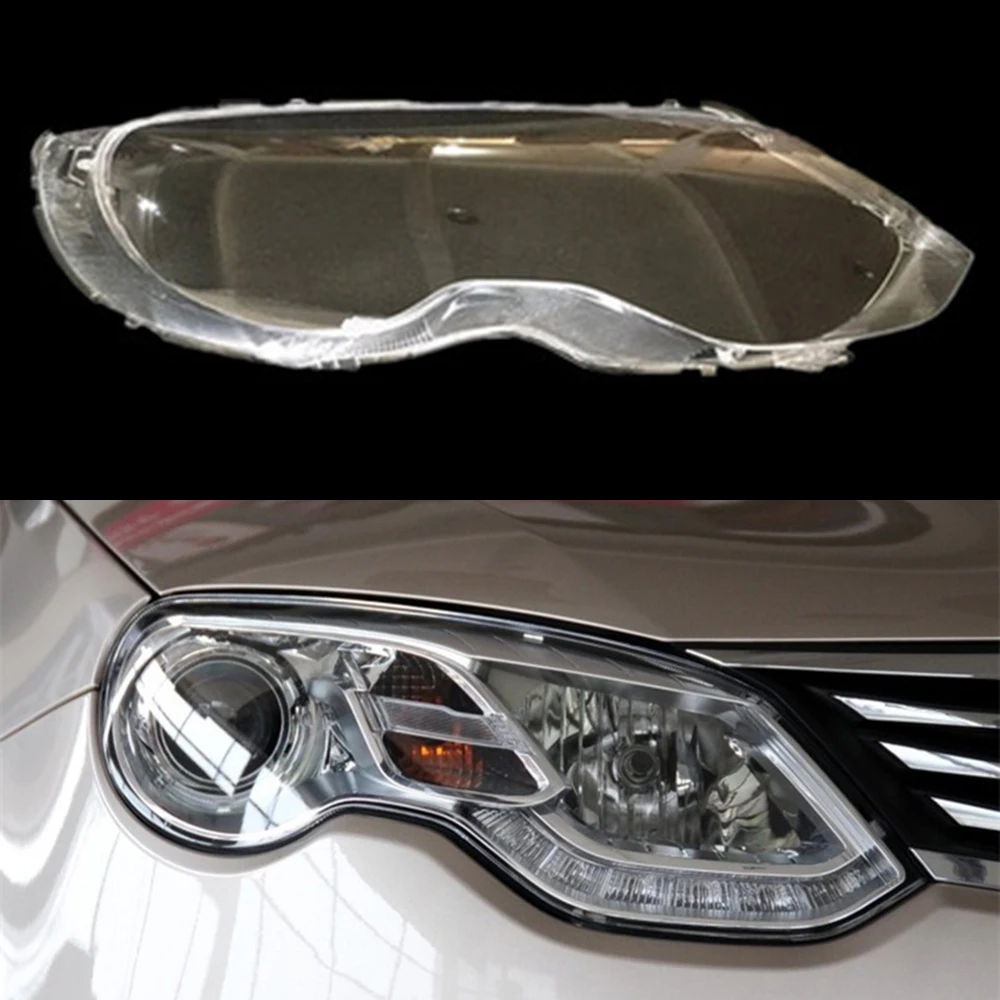 

Front Car Headlight Cover Auto Case Headlamp Lampshade Lampcover Head Lamp Light Covers Glass Lens Shell For Roewe 550 2013-2016