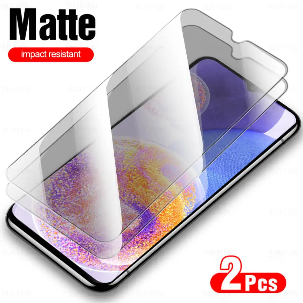 

Защитное стекло для Samsung A23, матовое стекло для защиты экрана Samsung A23, A13, A03, Core A03s, A23, A23, 2 шт.