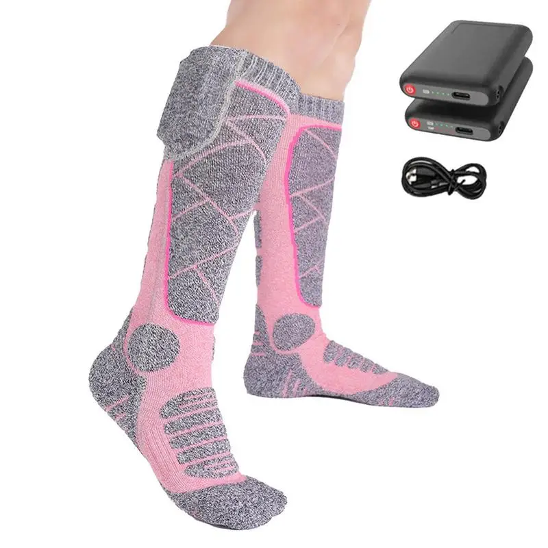 

Heated Socks For Men Rechargeable Electric Heated Socks 5000mAh Rechargeable Warm Electric Socks For Men And Women For Outdoor