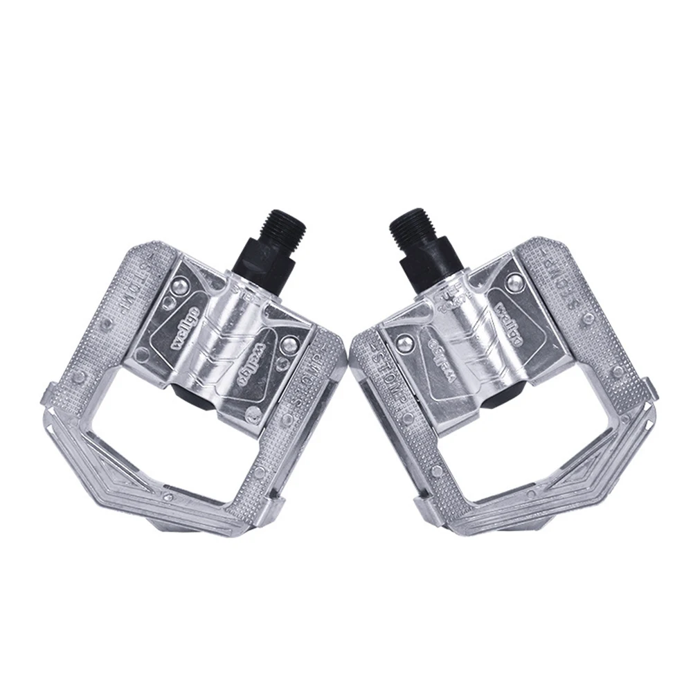 

1Pair Mountain Bicycle Road Bike Aluminum Alloy Pedals Cycling Anti-slip Widened Pedal Flat Platform Bicycle Parts Accessories