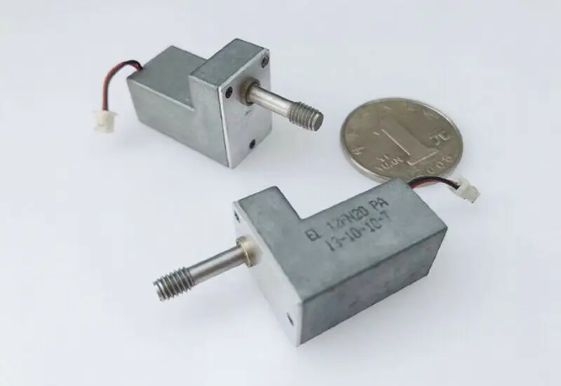 DC 3В-6В 5В 1650 об/мин микро 7-типовый мини N20 полностью металлический резьбовой вал