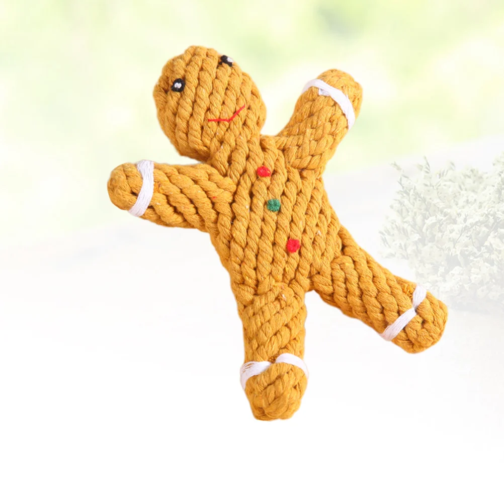 

1pc Christmas Stocking Filler Christmas Puppy Chewing Toothing Christmas