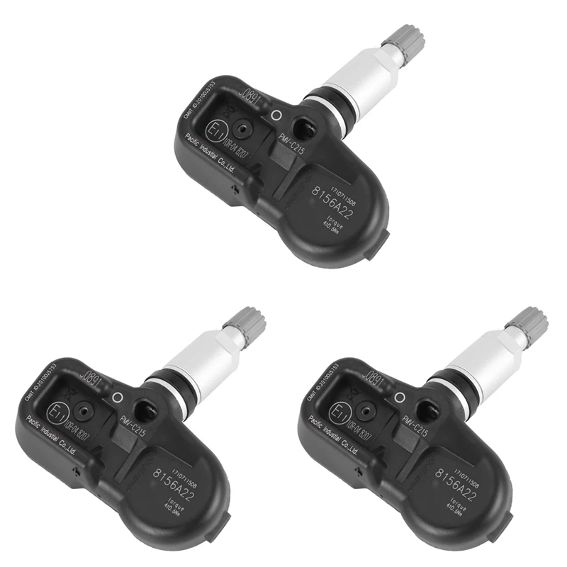 

433Mhz Tire Pressure Monitoring System (Tpms) Sensor For Toyota Camry Chr Corolla 42607-48020(3 Pcs)