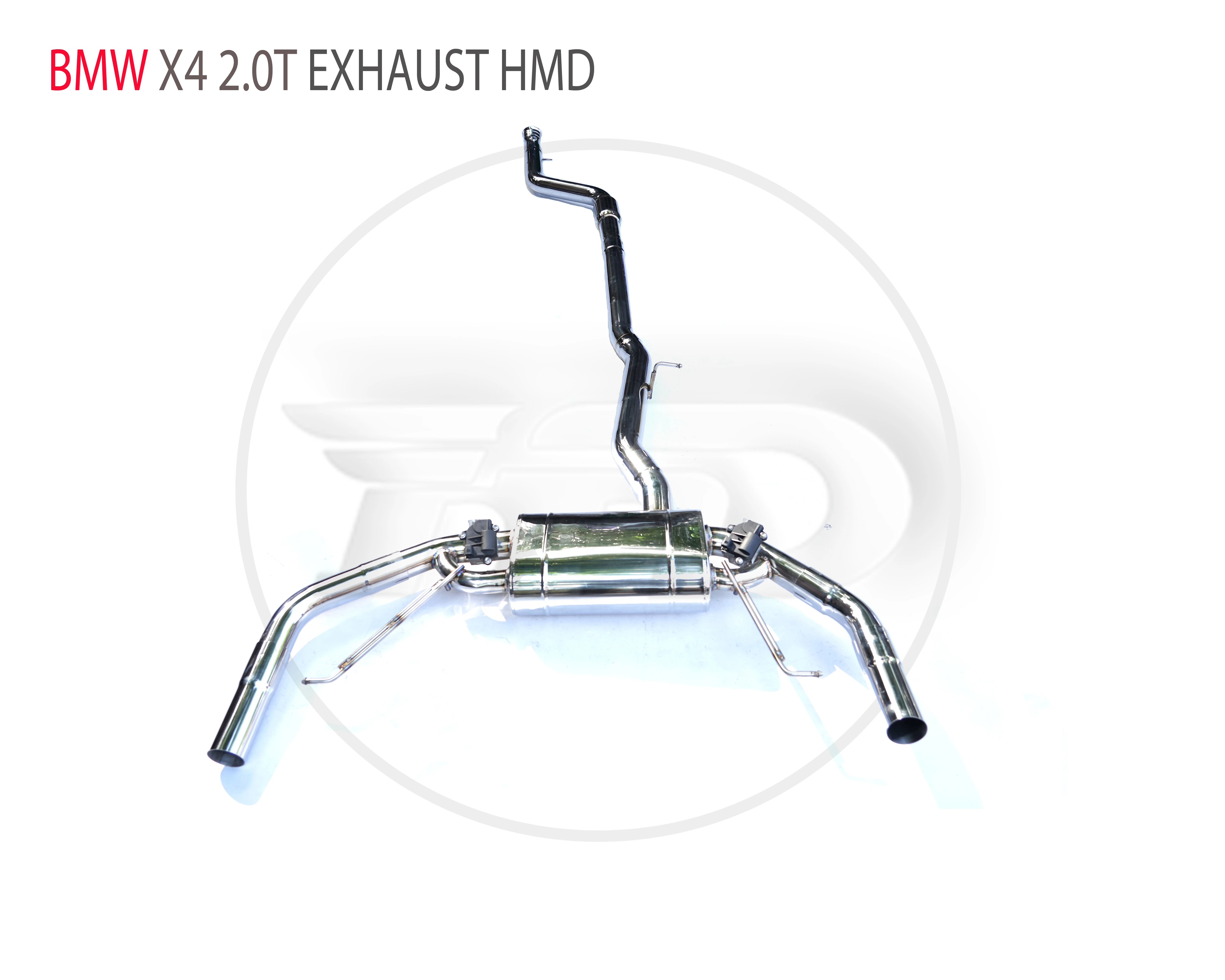 

HMD Stainless Steel Exhaust System Catback Is Suitable For BMW X3 X4 G08 G02 2.0T 2018-2022 Auto Modification Electronic Valve