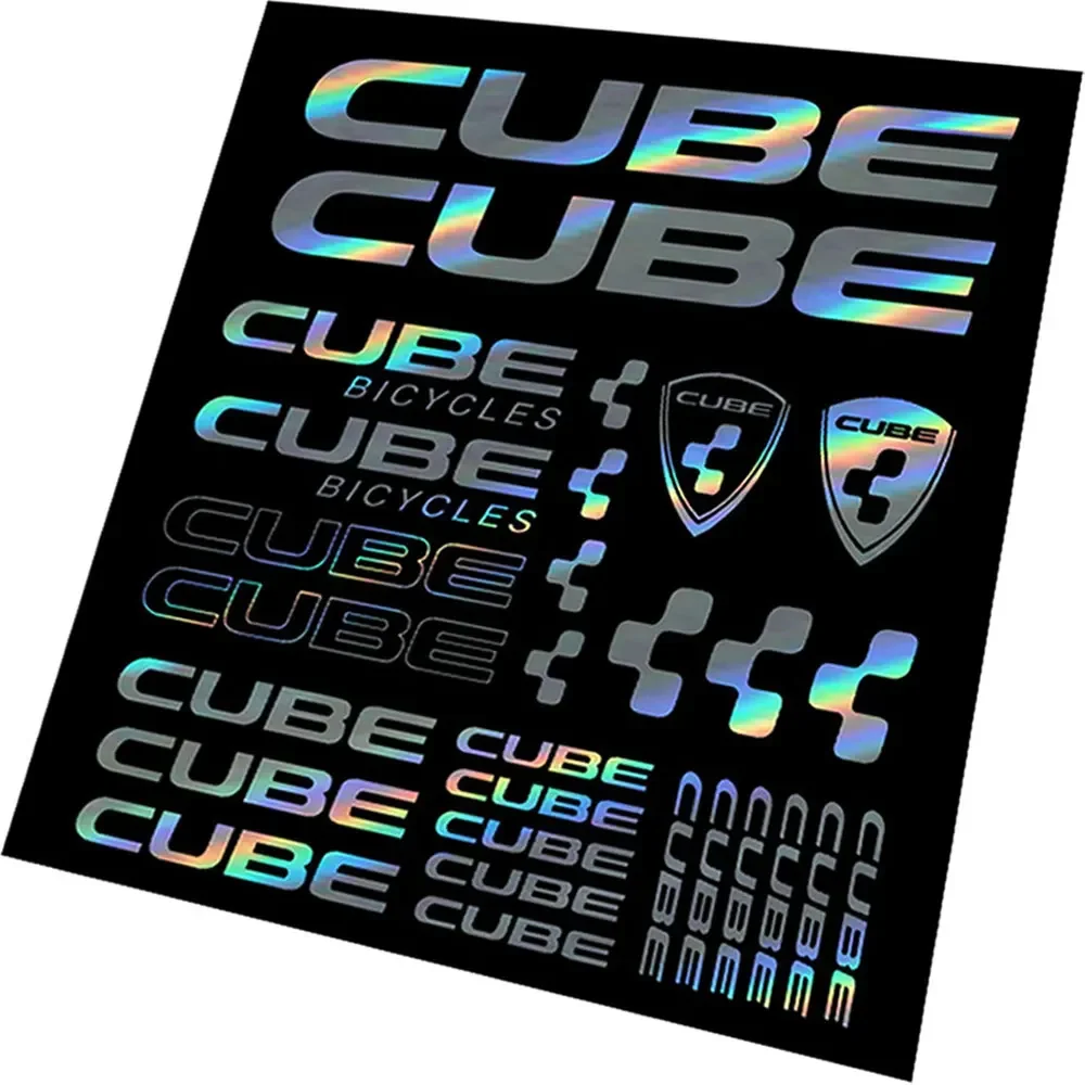 

Для CUBE УНИВЕРСАЛЬНАЯ виниловая наклейка, набор наклеек для велосипеда, горного велосипеда, езды на велосипеде, BMX Road