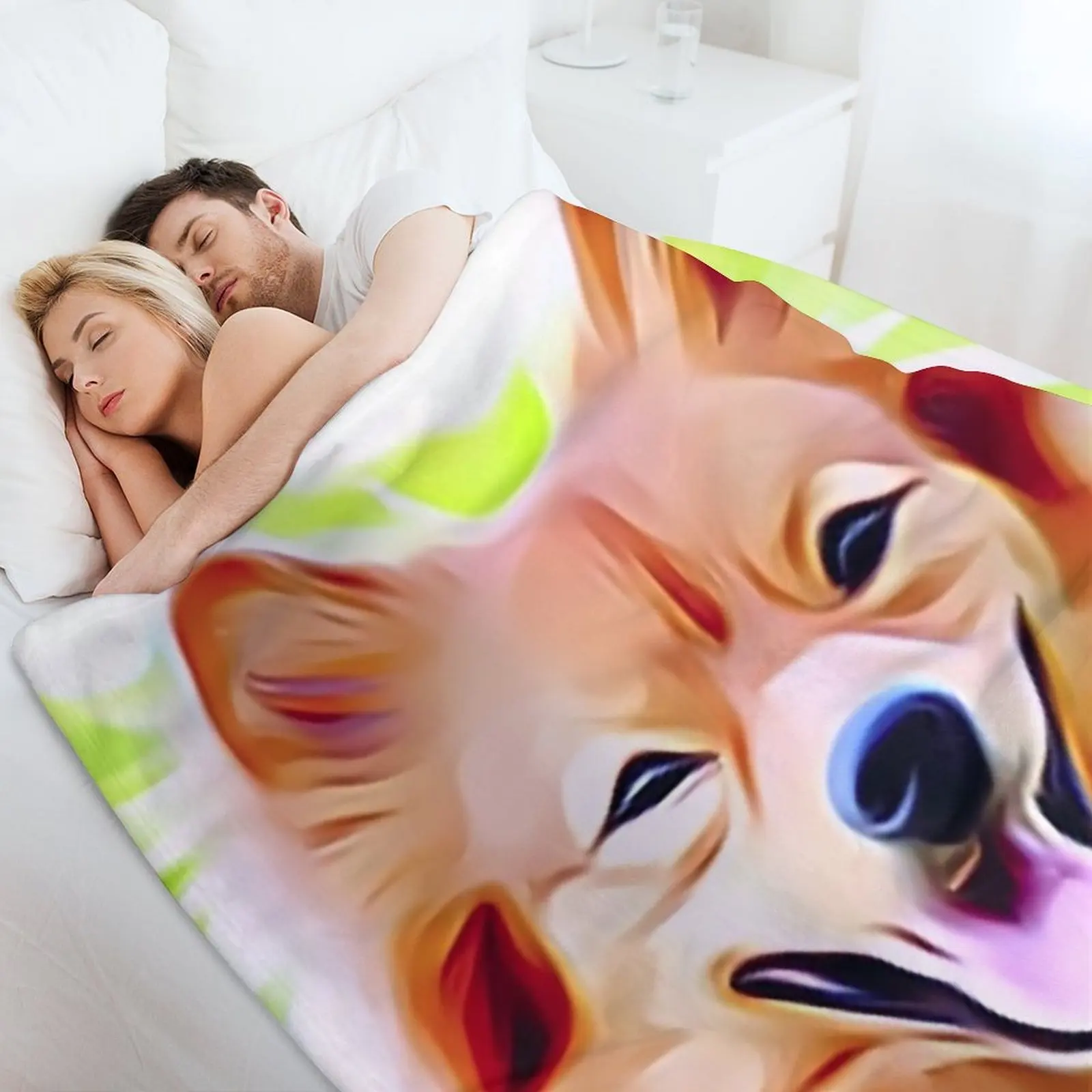 Новое немецкое одеяло Spitz для диванов одеяла