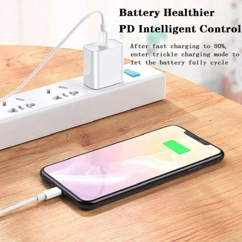 

20w 18w Pd Usb C Charger For Iphone 13 Pro Max 12 11 Xs Xr Mini Fast Charger Type C Qc 3.0 Quick Charging Cable Phone Charger