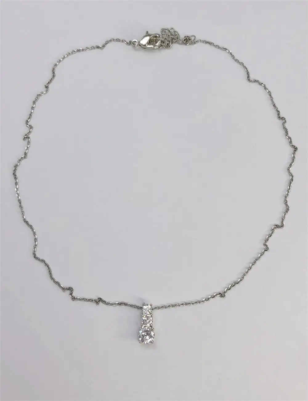 Модное Ожерелье С Подвеской Из Стерлингового Серебра 925 Пробы Женская Роскошная