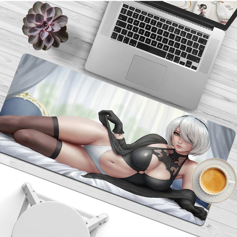 

Большой коврик для мыши Nier Automata 2b Sexy INS Tide, студенческий коврик для мыши, геймерский Коврик для компьютерной клавиатуры, игровой коврик, ковр...