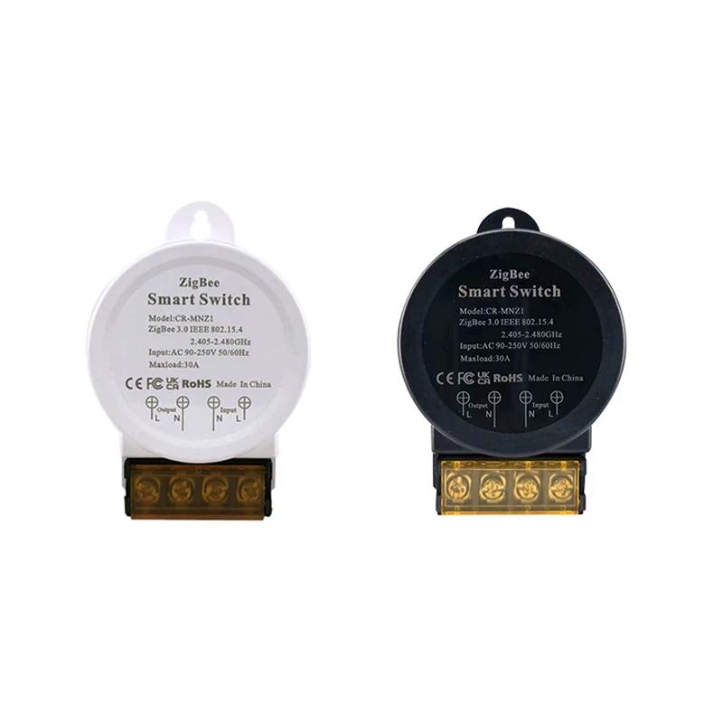 

Zigbee Smart Switch Light Tuya/Smart Life App Support Voice Control 30A Voltage AC 90-250V
