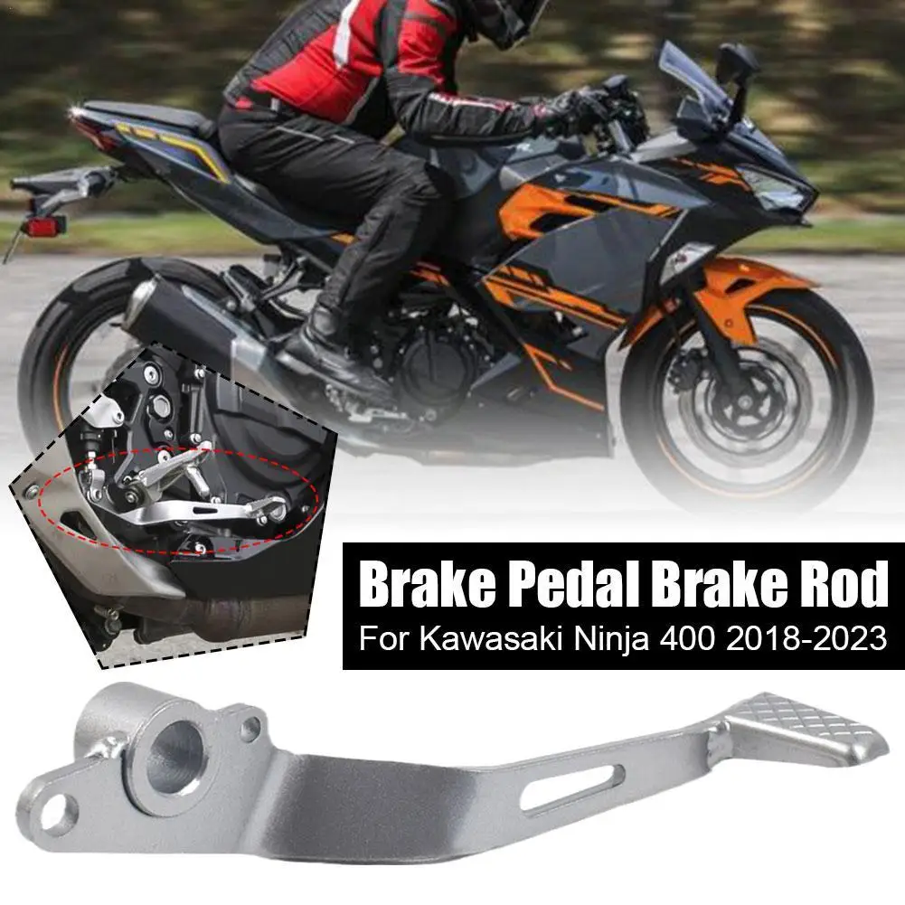 

1 шт., рычаг тормоза для мотоцикла Kawasaki Ninja 400 2018-2023 Z400 2019-2022