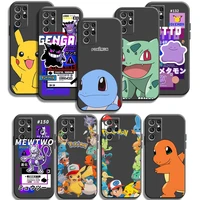 pikachu pokemon phone cases for samsung galaxy s22 plus s20 s20 fe s20 lite s20 ultra s21 s21 fe ultra coque carcasa back cover