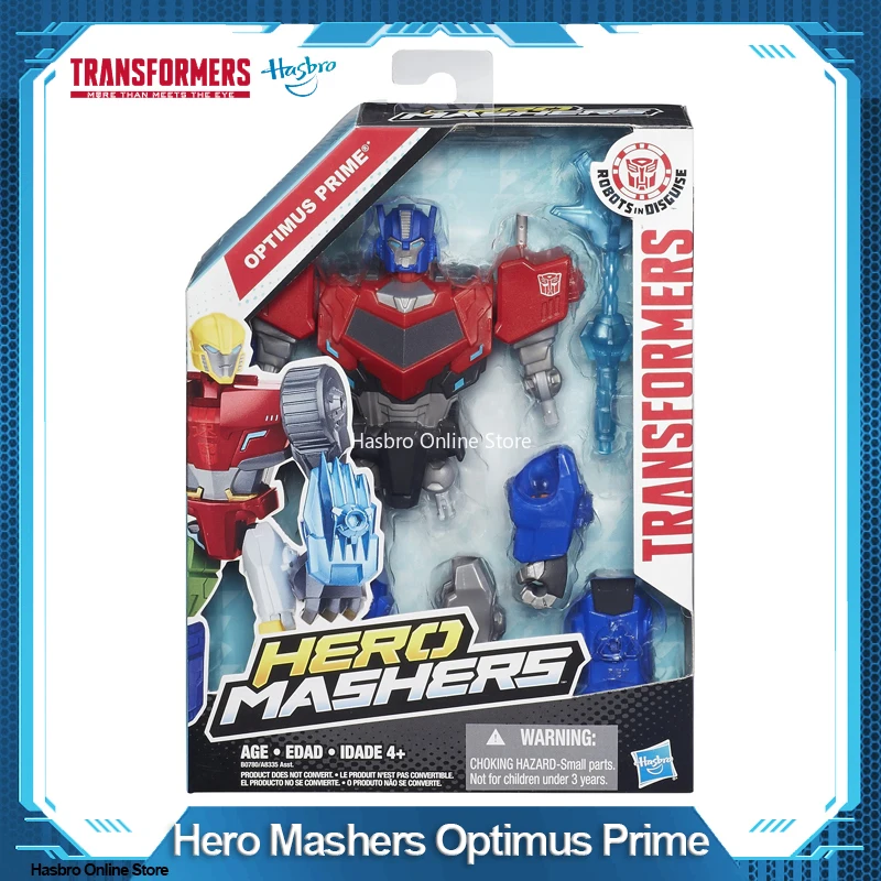 

Hasbro TRANSFORMERS Hero Mashers Robots in Disguise Optimus Prime Figure B0780AS0