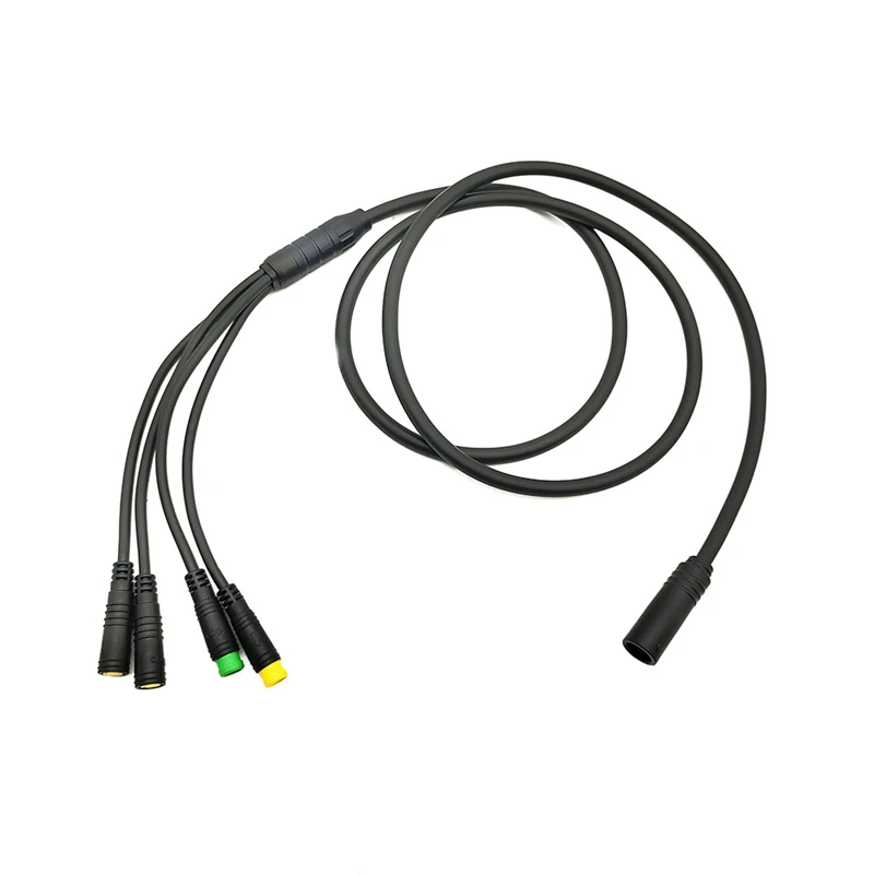 

Waterproof 1T4 EB-Bus Cable Harness for Bafang BBS01 BBS02 BBSHD Mid Motor Display Brake Lever Thumb Throttle Connector