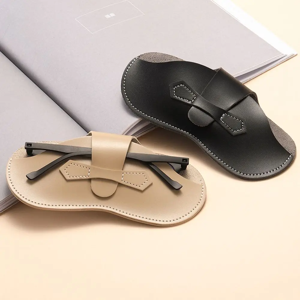 

Case Reading Glasses Female Eyewear Cover Sunglasses Pouch Eyewear Pouch Eyewear Protector PU Leather Glasses Case